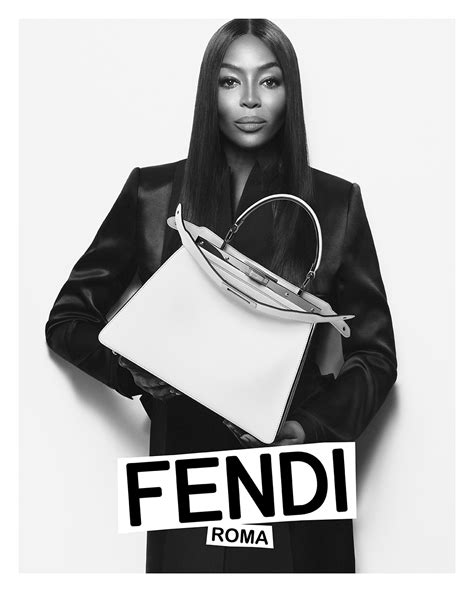 fendi peekaboo 香港 價錢|經典FENDI Peekaboo包款宣傳廣告，由Naomi Campbell呈現.